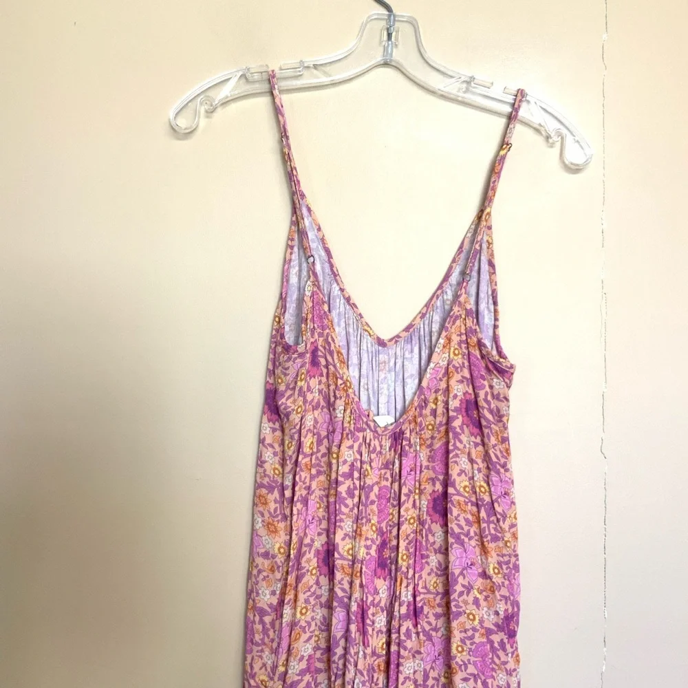Spell Village Strappy Maxi Dress in Sunrise New - Picture 9 of 12